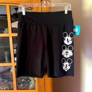 DISNEY MICKEY MOUSE BIKER SHORTS